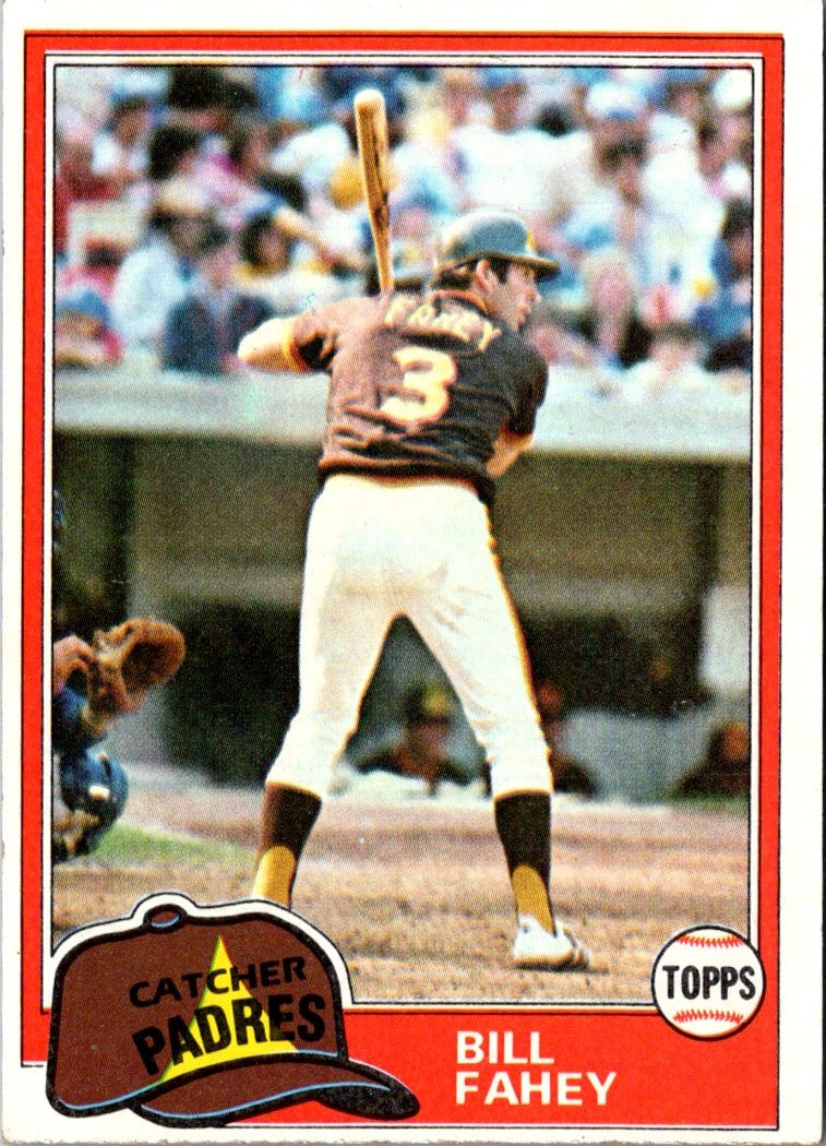 1981 Topps Bill Fahey