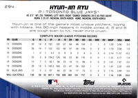 2021 Topps Archives Hyun-Jin Ryu #294