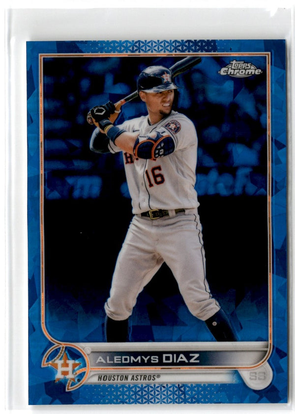 2022 Topps Chrome Update Sapphire Edition Aledmys Diaz #US289