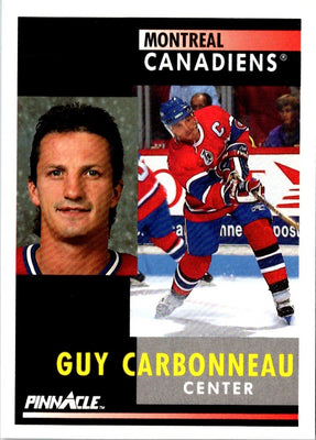 1991 Pinnacle Guy Carbonneau #130