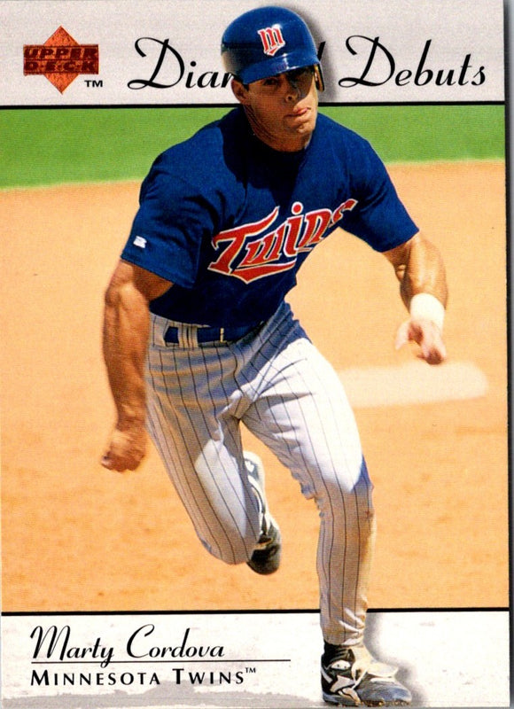 1995 Upper Deck Electric Diamond Gold Marty Cordova #250