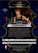 2022 Panini Mosaic Dyson Daniels