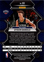 2022 Panini Mosaic Dyson Daniels #203 Rookie
