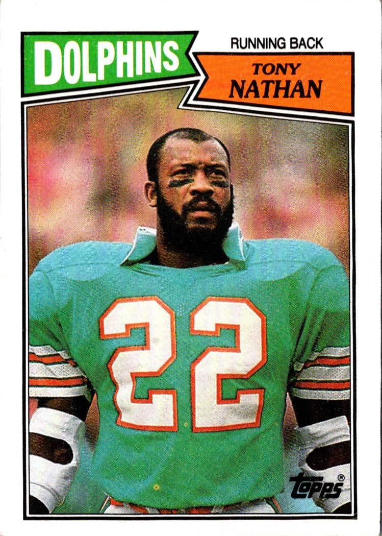 1987 Topps Tony Nathan