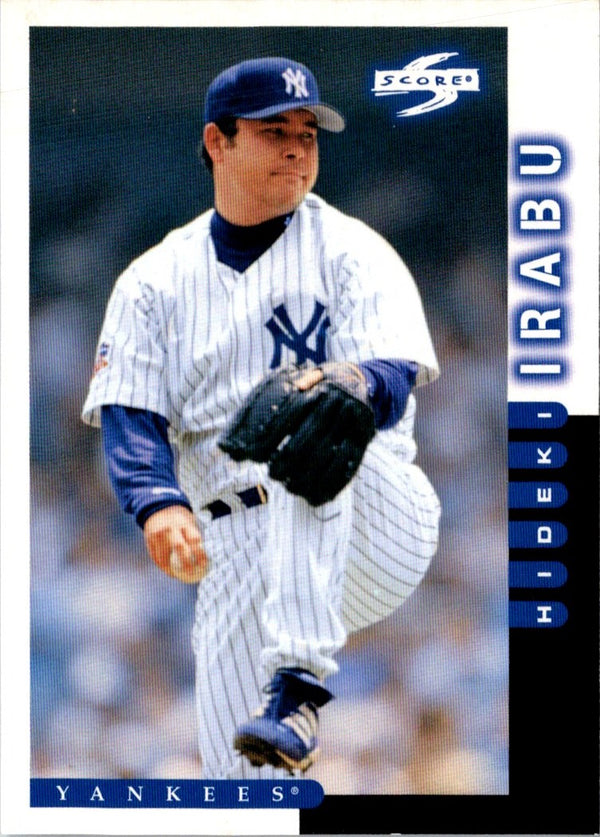 1998 Score Hideki Irabu #14