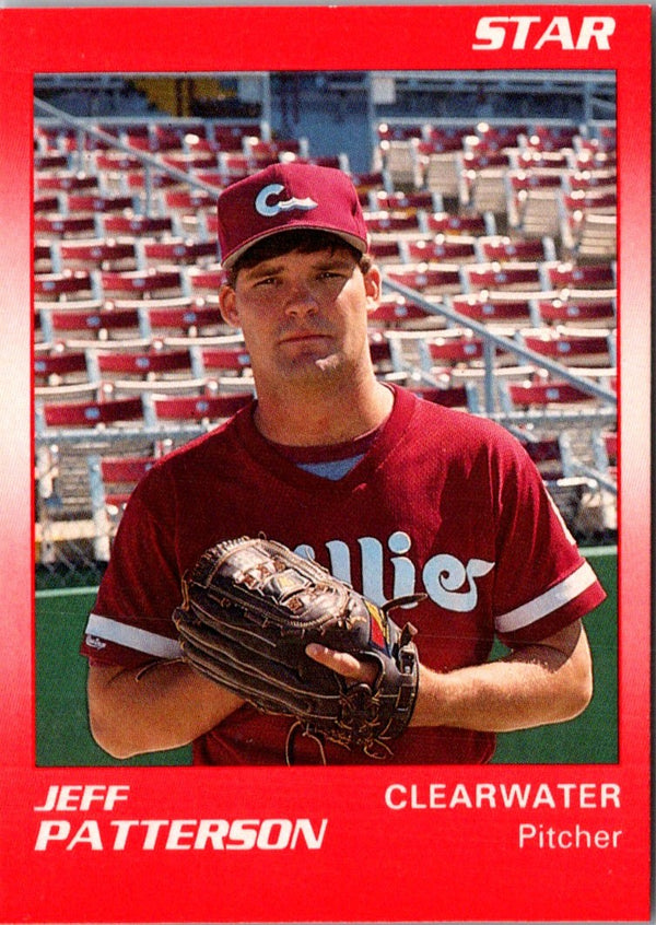 1990 Star Clearwater Phillies Jeff Patterson #17