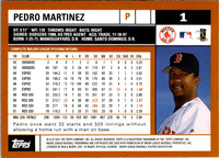 2002 Topps Pedro Martinez #1