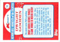 1988 Topps Kmart Memorable Moments Dwight Gooden #10