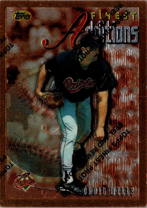 1996 Finest David Wells #252