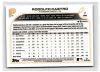 2022 Topps Chrome Rodolfo Castro #7 Rookie