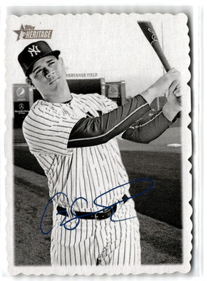 2018 Topps Heritage 1969 Deckle Edge Gary Sanchez #15