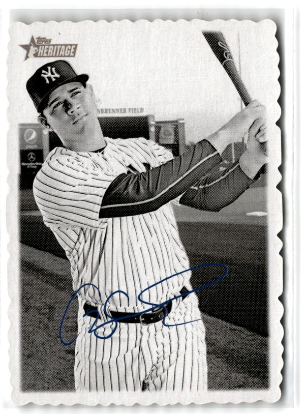 2018 Topps Heritage 1969 Deckle Edge Gary Sanchez #15