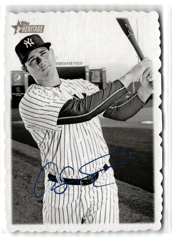 2018 Topps Heritage 1969 Deckle Edge Gary Sanchez #15
