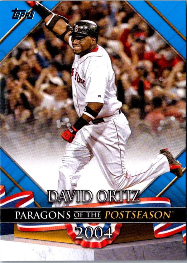 2022 Topps Update Paragons of the Postseason Blue David Ortiz #PP-2