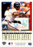 1994 Collector's Choice Gold Signature Fred McGriff #197