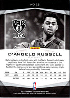 2017 Panini Ascension D'Angelo Russell #25