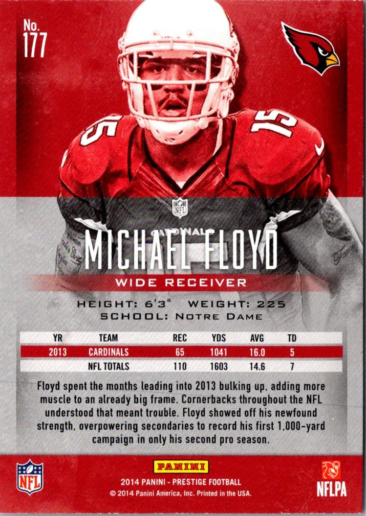 2014 Panini Prestige Michael Floyd