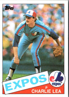 1985 Topps Charlie Lea #345
