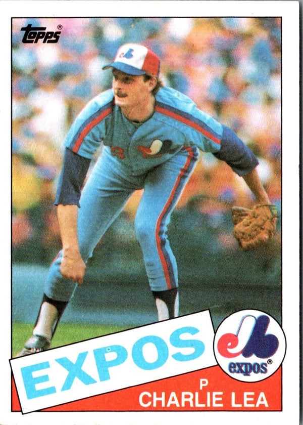 1985 Topps Charlie Lea #345