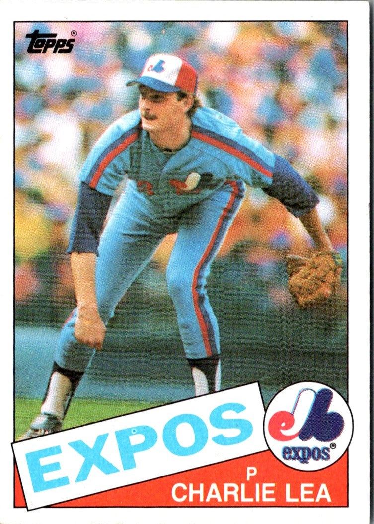 1985 Topps Charlie Lea