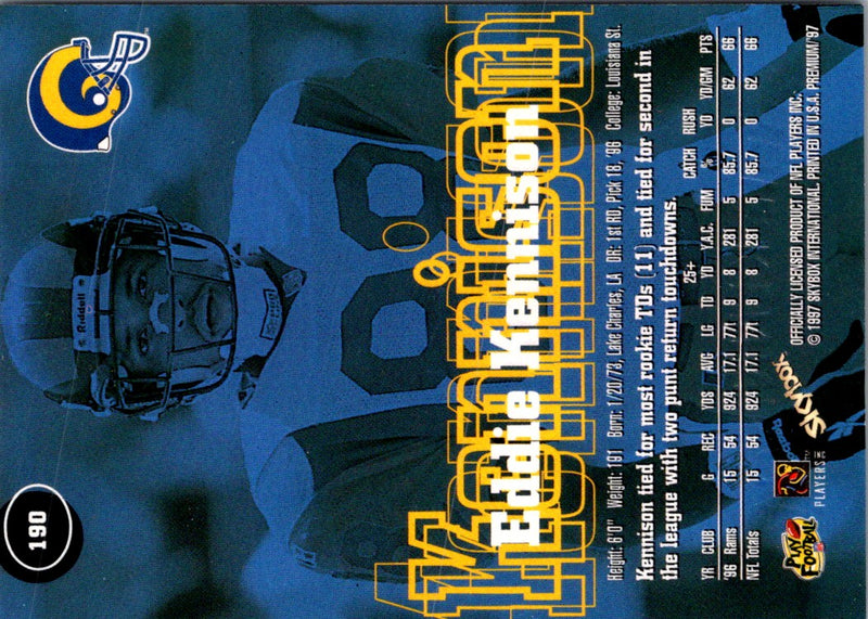 1997 SkyBox Premium Eddie Kennison