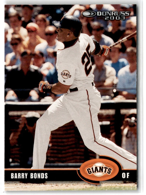 2003 Donruss Barry Bonds #375