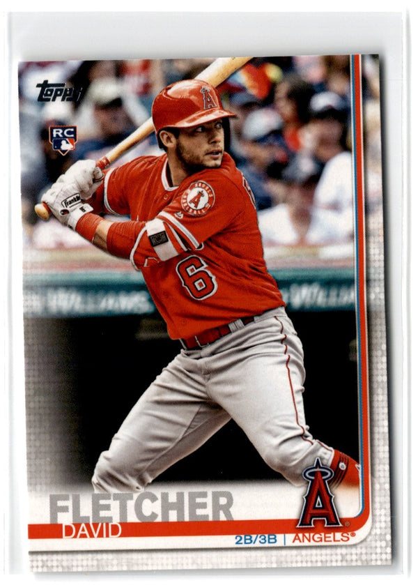 2019 Topps David Fletcher #520 Rookie