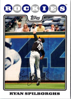 2008 Topps Gold Foil Ryan Spilborghs #607