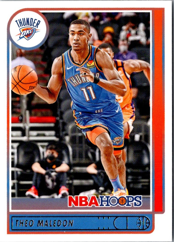 2021 Hoops Red Backs Theo Maledon #63