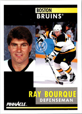 1991 Pinnacle French Ray Bourque #15