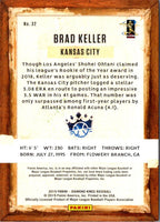 2019 Panini Diamond Kings Blue Brad Keller #32