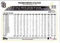 2022 Topps Robinson Cano #US158