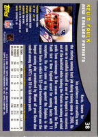 2001 Topps Kevin Faulk #38