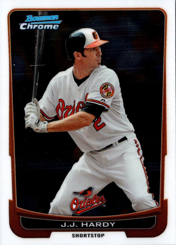 2012 Bowman Chrome J.J. Hardy #125