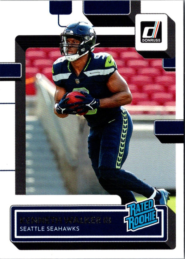 2022 Donruss  Packed Rookies Kenneth Walker III #318