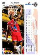 1992 Upper Deck A.J. English