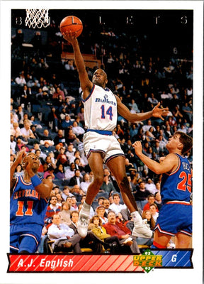 1992 Upper Deck A.J. English #208