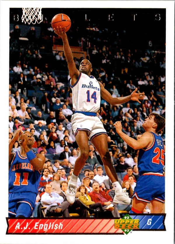1992 Upper Deck A.J. English #208