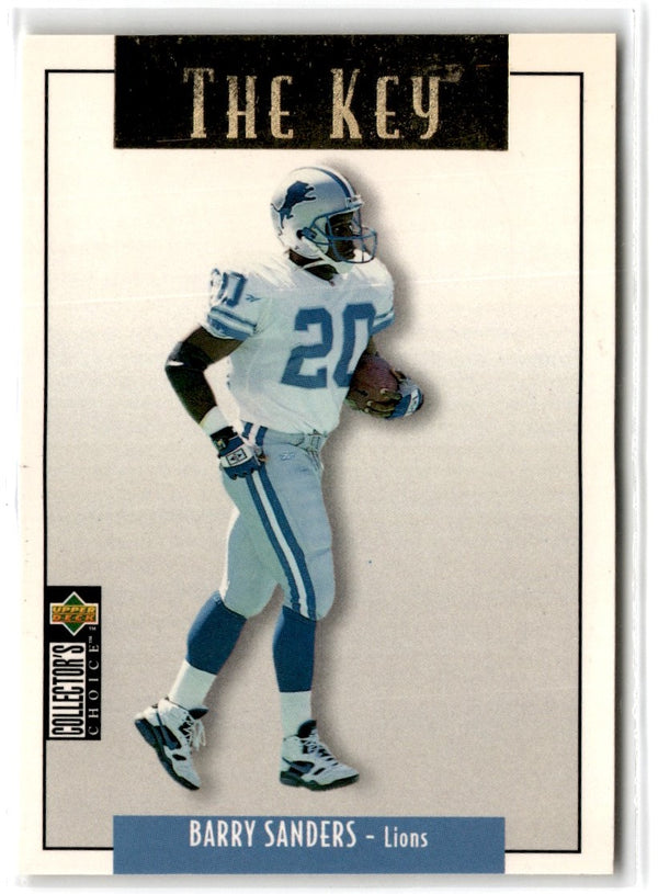 1995 Collector's Choice Update Barry Sanders #U62