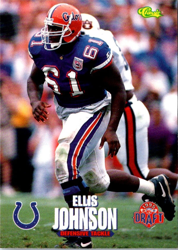 1995 Classic NFL Rookies Ellis Johnson #15