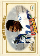 2001 Fleer Tradition Glossy Shawn Springs