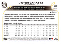 2022 Topps Victor Caratini #385