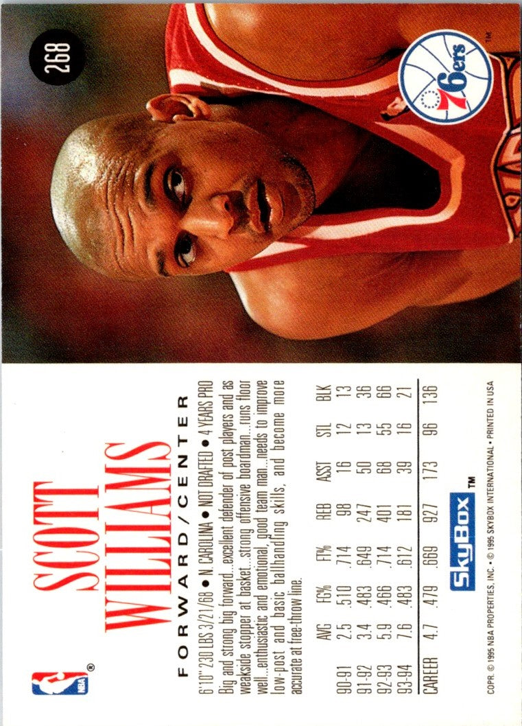 1994 SkyBox Scott Williams