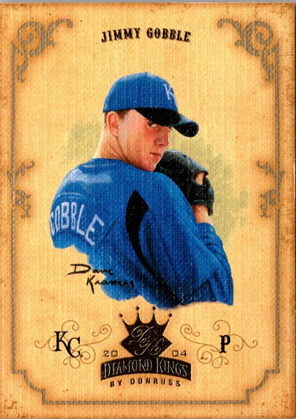 2004 Donruss Diamond Kings Jimmy Gobble #61