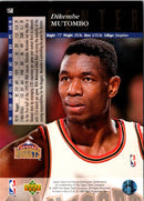 1993 Upper Deck Special Edition Electric Court Dikembe Mutombo