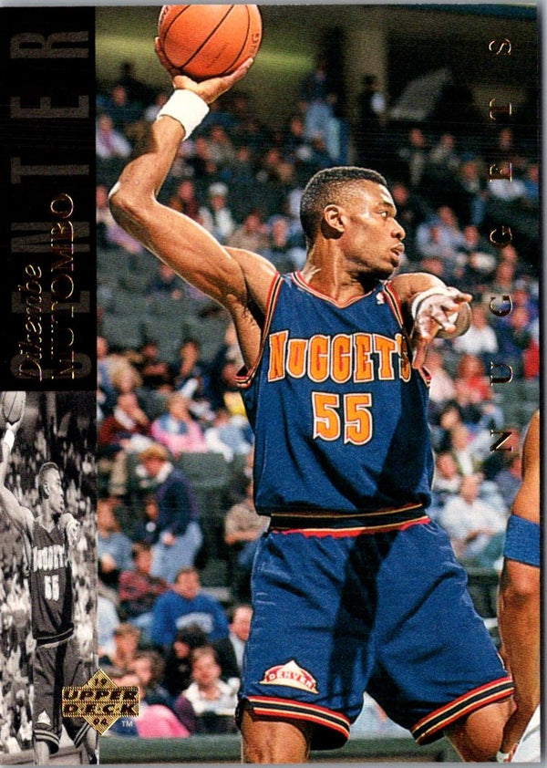 1993 Upper Deck Special Edition Electric Court Dikembe Mutombo #150