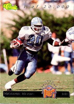 1993 Classic Draft Stars Natrone Means #DS15