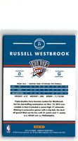 2015 Donruss Russell Westbrook #31