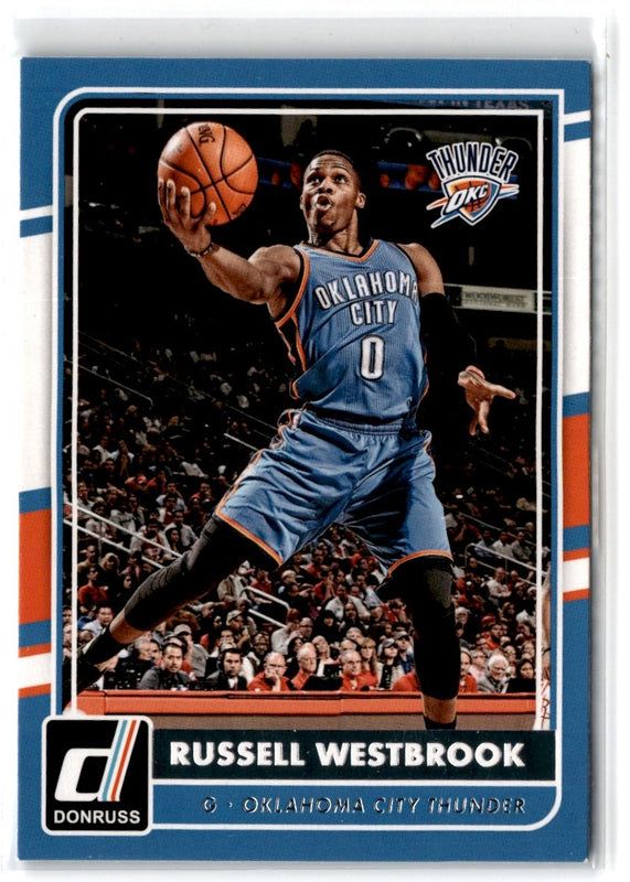 2015 Donruss Russell Westbrook #31