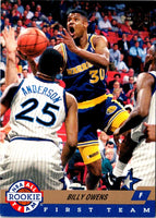 1992 Upper Deck All-Rookie Team Billy Owens #AR3